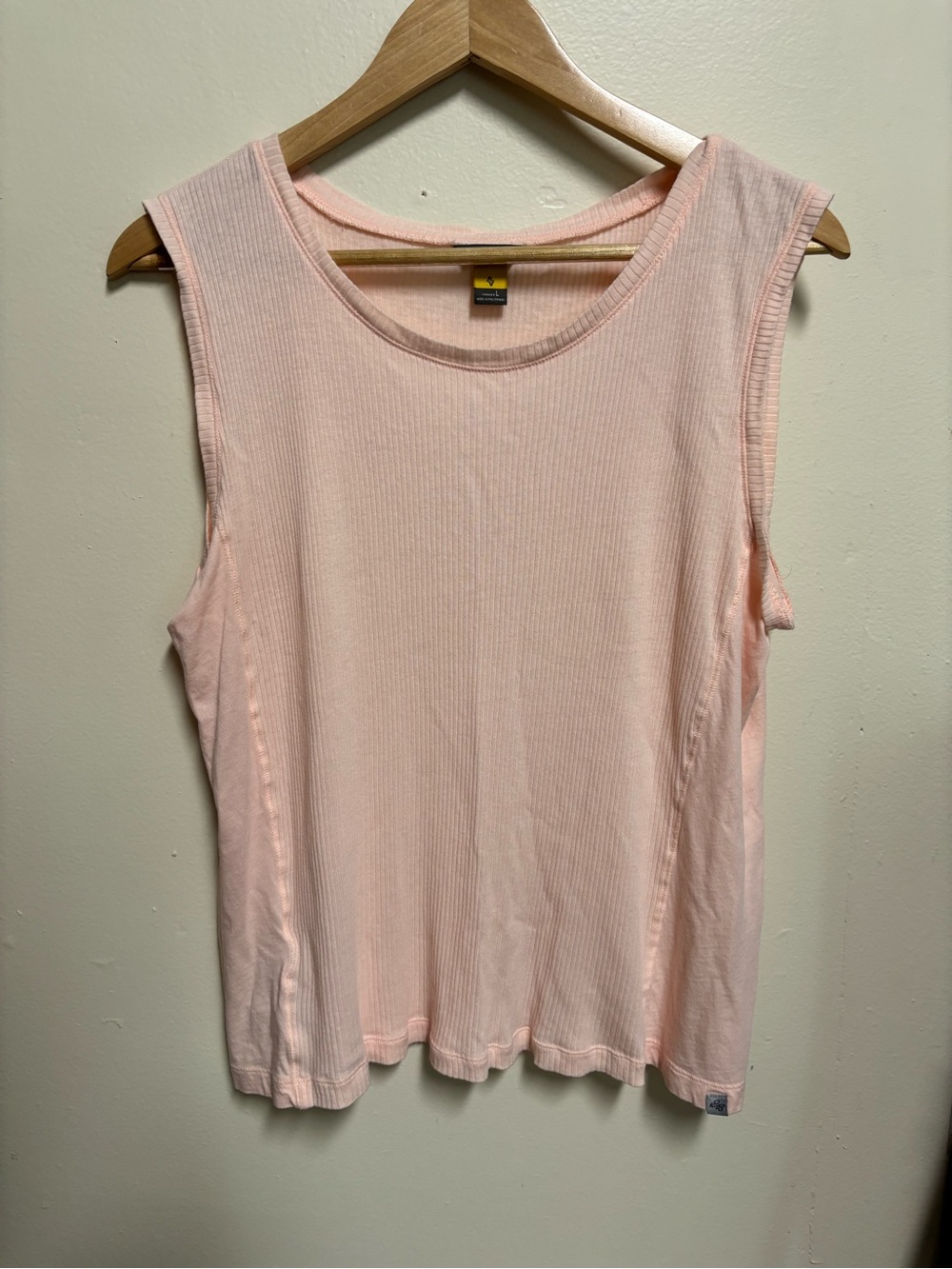 Eddie Bauer Light Pink Ribbed Tank Top